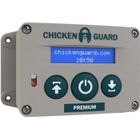 CHICKEN GUARD Portier Électronique Toutes Options à Piles - Chickenguard - Pour 10 Cailles - Gris
