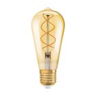 Ampoule LED Ledvance Vintage 1906 E27 Poire Dorée 4W 300lm - 820 Blanc Très Chaud | Dimmable - Équivalent 25W