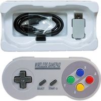 Contrôleur sans fil 2.4GHZ pour (SNES) Super Nintendo Classic MINI - Leadgoods
