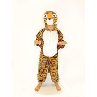 Déguisement enfant tigre - Jaune - 5/6 ans - Animaux - Polyester