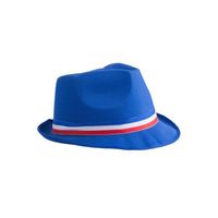 Chapeau Ganster France - Supporter Multicolor - Intérieur - Mixte - Adulte - Bleu - Bleu, Blanc, Rouge