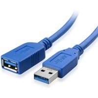 Câbles USB ULTRICS Câble Rallonge 1M, 5Gbps Haute Vitesse USB 3.0 Mâle A vers Femelle Cable USB Extension pour Clé USB, 233915