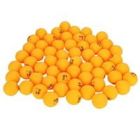 60 pcs 3-Étoile Balle de Tennis de Table Balles de Ping-Pong pour Compétition Formation(Orange)