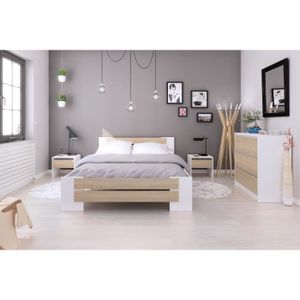 Chambre a coucher complete adulte 160x200 - Cdiscount