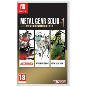 JEU NINTENDO SWITCH Metal Gear Solid Master Collection Vol.1 - Jeu Nin