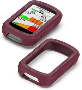 ÉTUI GPS Coque de Protection Silicone Noir pour GPS de vélo Edge 840/Edge 540 Solar - Cover Bumper pour système de Navigation Qui.[Y2458]