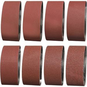 Lot De 5 Bandes Abrasives Silverline 75x457mm Grain 40 - Pour Ponceuse à Bande