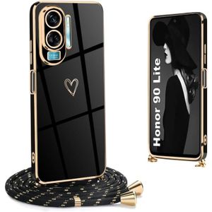 Custodia B-case Tpu Silicone Cover Case Per Honor 90 5g Carbon Metal Black Custodia B-case Tpu Silicone Cover Case Per Honor 90 5g Carbon Metal Black