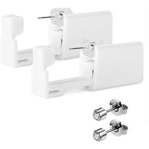 Lot De 2 Pistolets Jetables Pour Pose De Clous D'oreilles - Sécurité Et Hygiène - Marque Ericotry