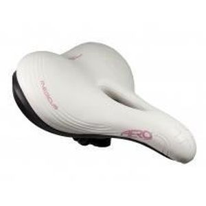 Aero Sport Citta Cyclisme Selle de course Femmes Gel Noir//vert
