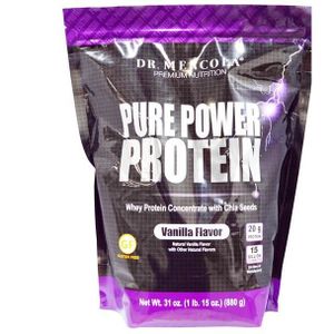 PROTÉINE Dr. Mercola, protéine Pure Power, saveur vanille, 880 g