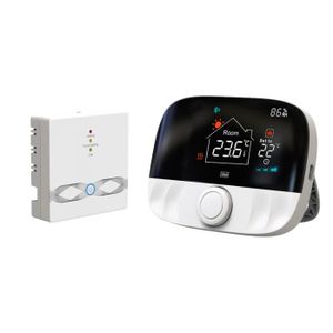 THERMOSTAT D'AMBIANCE Thermostat Régulateur,Tuya RF-Thermostat Intellige