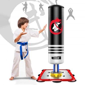 OUTAD Punchingball Boxe Set avec des gants de boxe et de la pompe balle de frappe pour les jeunes de la jeunesse hauteur r/églable de 72 /à 108 cm