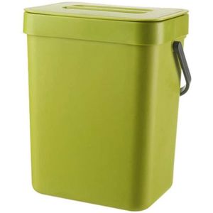 EUBEISAQI Poubelle à Compost Domestique composteur de Nourriture de Cuisine Poubelle Suspendue Compost montable pour Bureau de Salle de Bain 