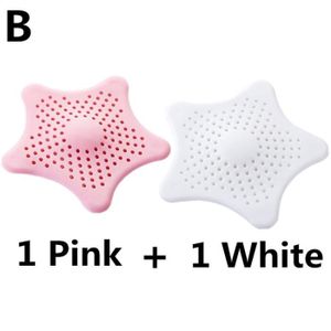 1pc Rose Outfall Couverture Catcher Cheveux Stopper Eau /évier de Cuisine Passoire Bouchon de vidange Filtre Douche Anti-Colmatage Bassin Salle de Bains Accessoires