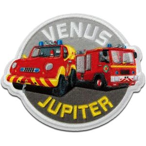 RENFORT - PATCH Sam Le Pompier © Venus Jupiter Camion De Pompier -