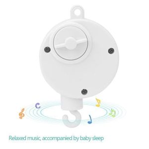 MOBILE Fanguo-Bébé enfant en bas âge mobile lit de bébé jouet mouvement d'horlogerie boîte à musique bébé cloche cintre HB053