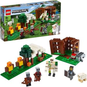 ASSEMBLAGE CONSTRUCTION LEGO 21159 Minecraft LAvant-Poste des pillards