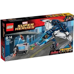 ASSEMBLAGE CONSTRUCTION LEGO® Marvel Super Heroes 76032 La Poursuite du Qu