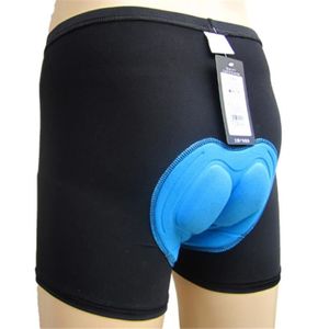 CUISSARD DE CYCLISME Slip Short Pantacourt Cycliste Mixte - Protection de Fesse - Bleu