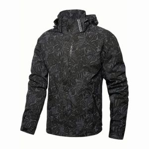 Veste Polaire Homme Coupe-vent - Avec Capuche, Col Montant - Pour Randonnée Et Travail