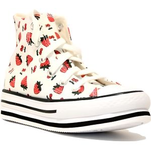 converse blanche montante enfant