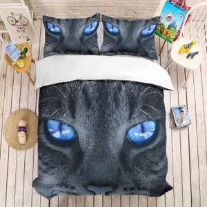 Housse De Couette Chat Noir Cdiscount
