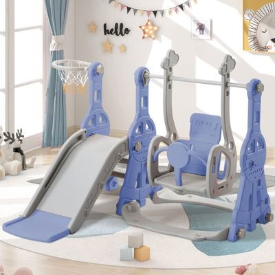 Toboggan aquatique gonflable commercial à double voie pour adultes, vente direct