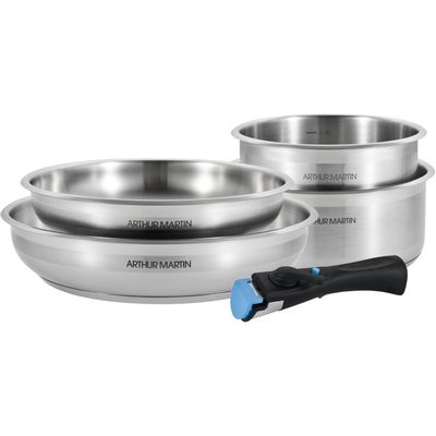 Marmite à Fondue/ Hot Pot Double Saveur 32 Cm - Acier Inoxydable, Induction Compatible - Avec Séparateur Et Poignées Larges