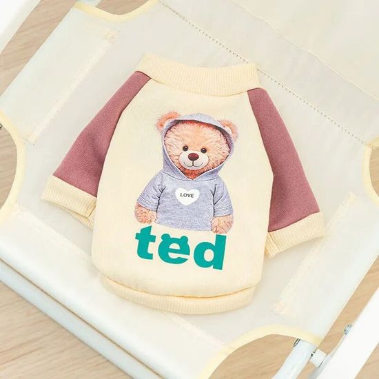 T-shirt blanc à manches bleues - 40cm - Vêtements pour nounours, ours en peluche, animaux en peluche et Build-a-Bear T-shirt blanc à manches bleues - 40cm - Vêtements pour nounours, ours en peluche, animaux en peluche et Build-a-Bear