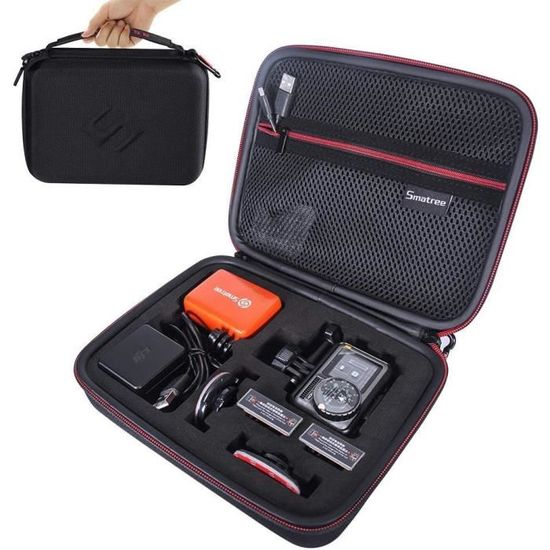 SHOOT Kit Accessoires 45 En 1 Pour GoPro – Selfie Stick, Harnais, Ventouse, Flottante, Trépied & Plus