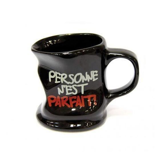 2 TASSES EN GRE PERSONNE N'EST PARFAIT 