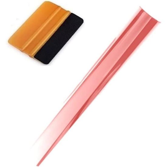 Bandeau Pare-Soleil Pour Pare-Brise - Film Noir 5% - 150x19 Cm - Anti-Éblouissement