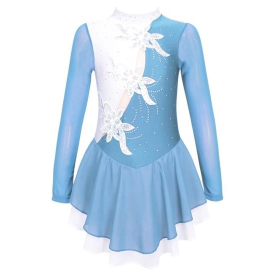 RUNQHUI Enfant Fille Justaucorps Danse En Polaire Bodysuit