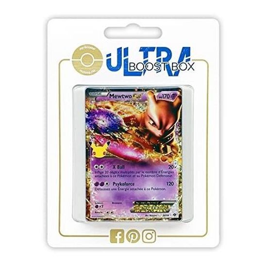 Coffret De 10 Cartes Pokémon My-booster - Nymphali Obscure V SWSH134 - Collection Classique, Ultraboost, 25 Ans - Cartes Françaises Neuves