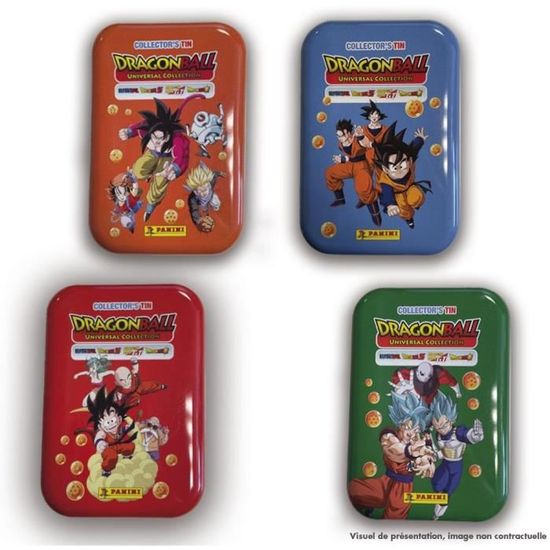 PANINI Dragon Ball Universal Collection Trading Cards Boite Métal