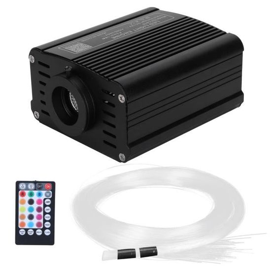 Fibre Optique Side Glow 1M – Diamètre 1,5 Mm à 5 Mm – Câble Lumineux Sans Chaleur Pour Voiture, Plafond Étoilé, Décoration Noël