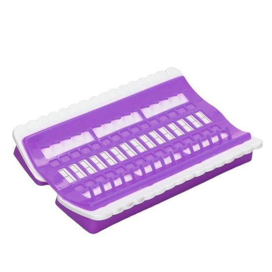 Lot de 20 organiseurs de fil à broder, support de fil de point de croix, outil