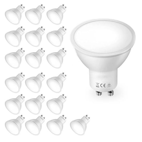 Lot De 20 LED 5V 3mm Blanc Chaud - Pour Maison Miniature, Modélisme, Trains, Voitures RC - Longueur Câble 180mm - 5