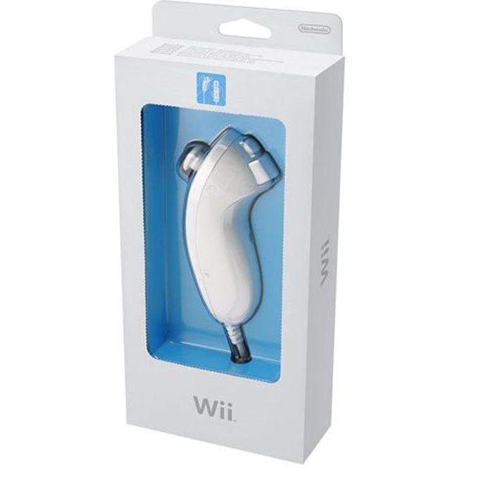 Nintendo Wii Nunchuk Controller Nunchuk 2 Boutons Filaire Pour Nintendo Wii - vue 4