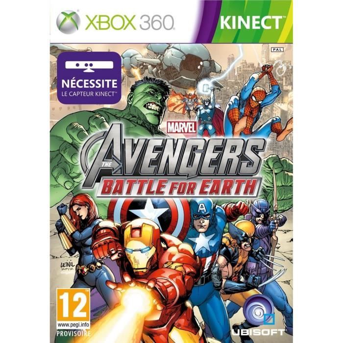 MARVEL AVENGERS BATTLE FOR EARTH / XBOX 360