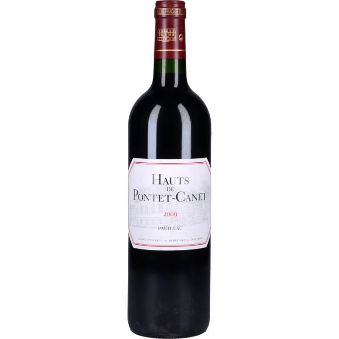 Vin Rouge - Les Hauts de Pontet-Canet 2009 - Bouteille 75cl