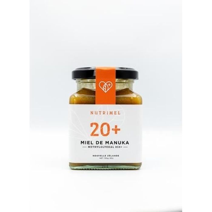 Miel de Manuka 20+ de qualité supérieure avec MGO 850+.