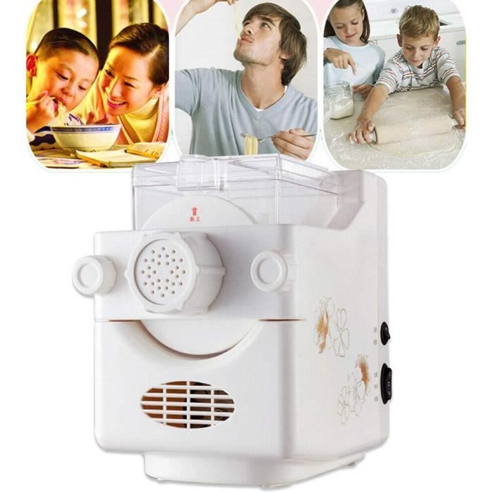 SENDERPICK Machine à pâtes électrique - Machine à pâtes entièrement automatique - Avec 9 mousses - 160 W - 220 V