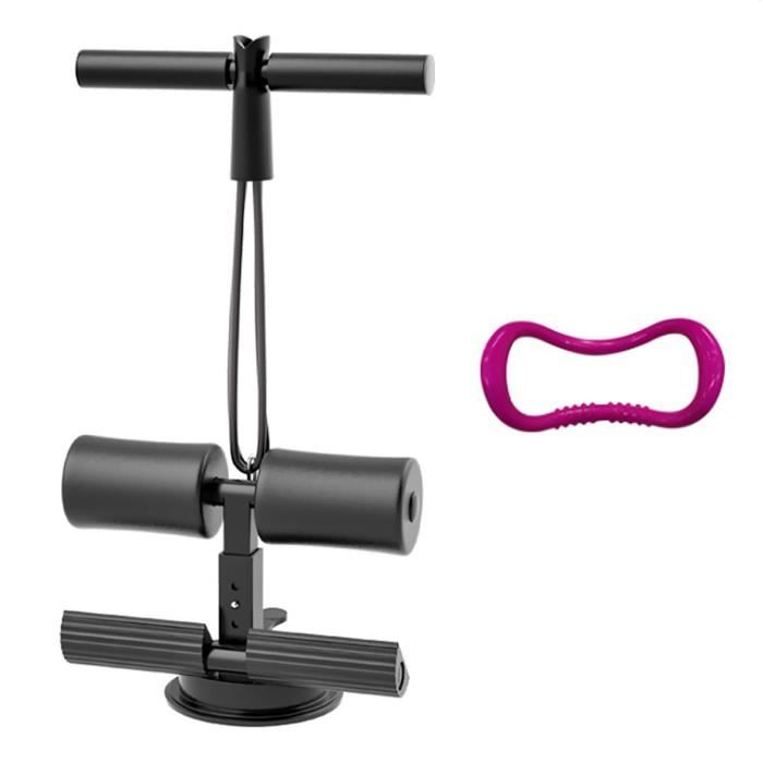 3 en 1 Ventouse Sit-Up Aide Abdominal abdos Équipement de fitness - Noir