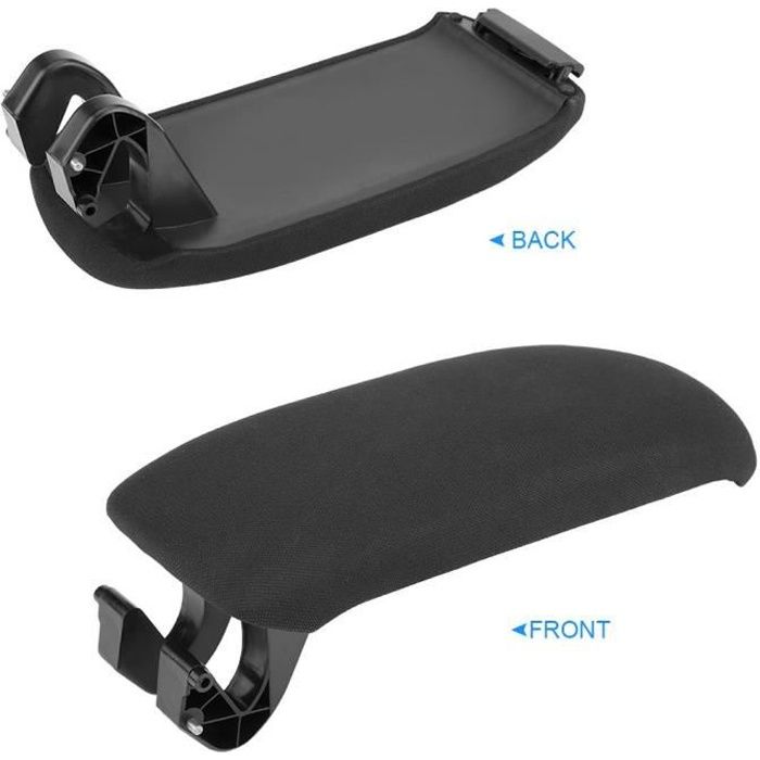 Couvercle de l'accoudoir de console centrale en tissu noir pour Audi A3 8P / A5 2003-2013 8P0864245P-HEN