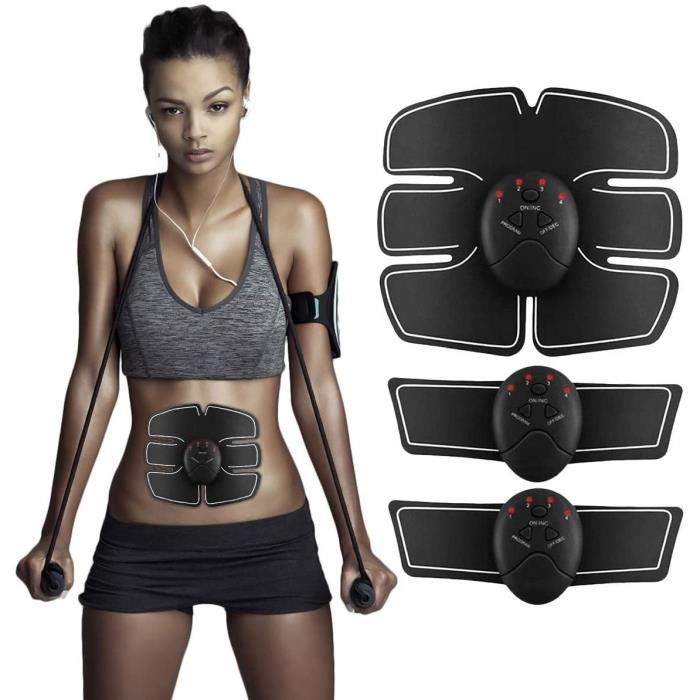CEINTURE ABDOMINALE ABS Electrostimulateur Musculaire EMS Ceinture Abdominale EMS Musculaire Ceinture Abdominal Gym Abdominale M915