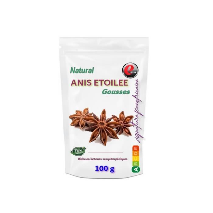 Badiane étoilée qualité supérieure 100G