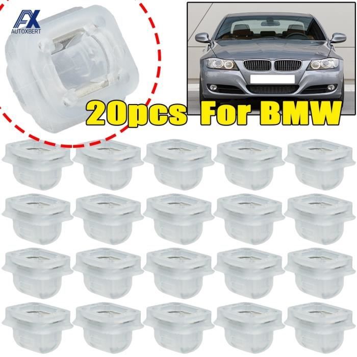 Clips de moulage de garniture intérieure de voiture, 20 pièces, œillets de retenue de porte, pour BMW série 3