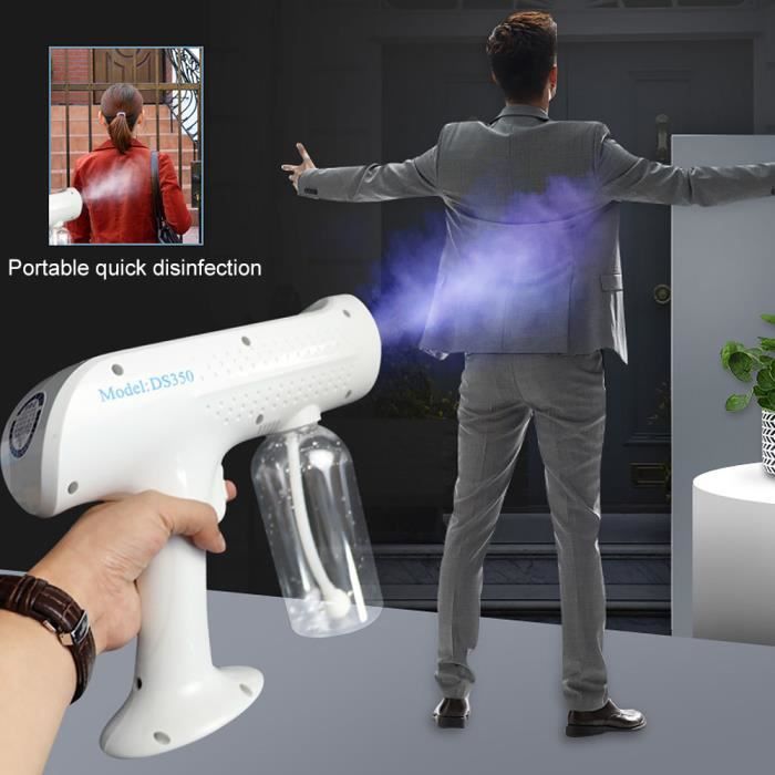 Pistolet de pulvérisation de désinfection électrique, machine de brumisateur désinfectant de ménage